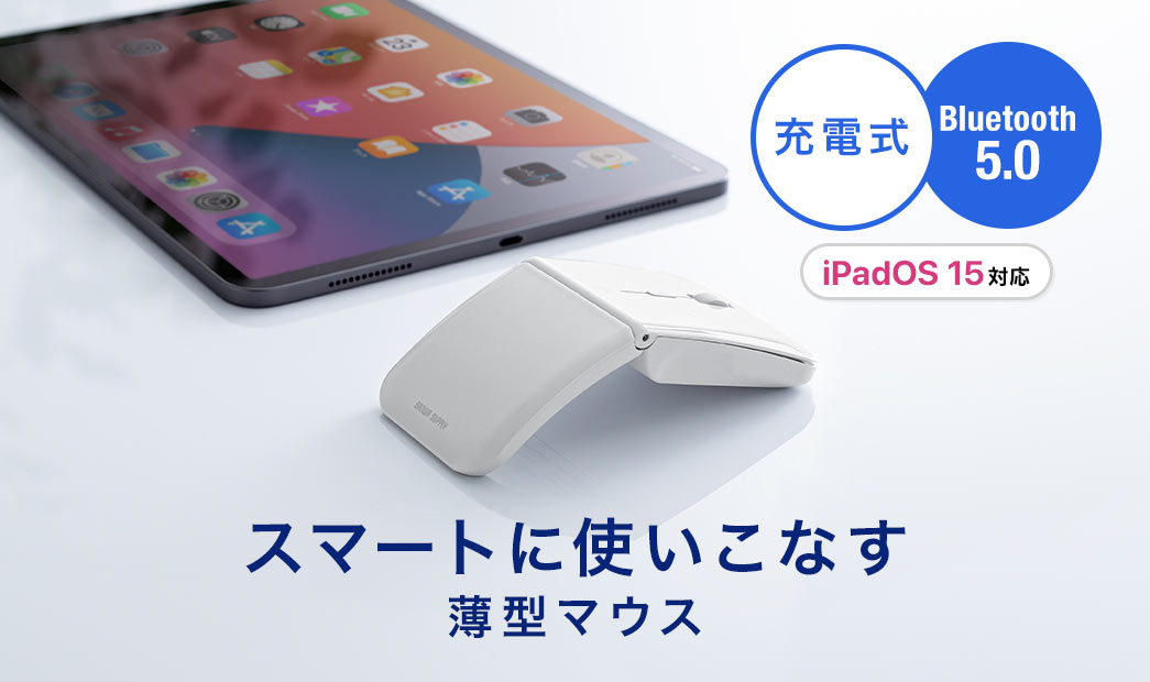 充電式 Bluetooth5.0 iPadOS 14対応