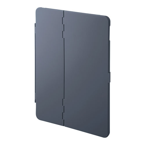 iPad 10.2インチ　ハードケース(スタンドタイプ・ネイビー)