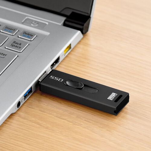スティック型SSD 外付け USB3.2 Gen2 小型 1TB テレビ録画 ゲーム機 ...