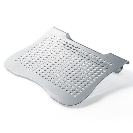 MacBookスタンド スチール製 角度約15度 100-CR012