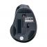 Bluetoothマウス(エルゴマウス・マルチペアリング・静音ボタン・カウント切り替え・乾電池式・シルバー)
