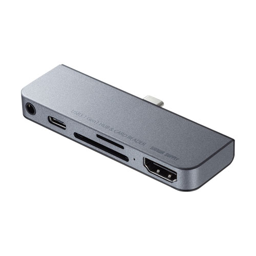 iPad Pro専用ドッキングハブ(HDMI・Type-C・3.5mmプラグ・カードリーダー)