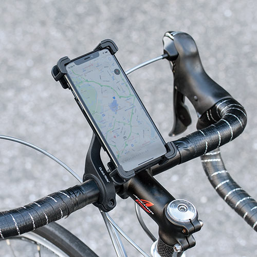 自転車用スマートフォンホルダー(脱落防止・固定・iPhone