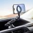 MagSafe車載ホルダー 吸盤固定タイプ 360度調整 iPhone 15/14/13/12シリーズ対応 メタルリング付き