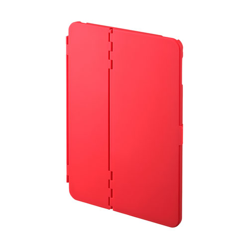iPad mini 2021　ハードケース(スタンドタイプ・レッド)