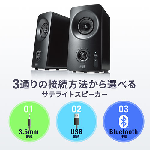 Bluetooth 5.0 サウンドバースピーカー ５通り接続方法BluetoothVe