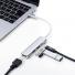 【6/30 16:00迄限定価格】USB Type-Cハブ(USB PD充電・60W対応・HDMI出力・MacBook・iPad Pro対応・4K/30Hz・USB Aポート・アルミ・シルバー)