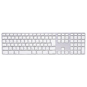 iMac MacPro キーボードカバー(Apple Keyboard JIS テンキー付き用) FA-TMAC1