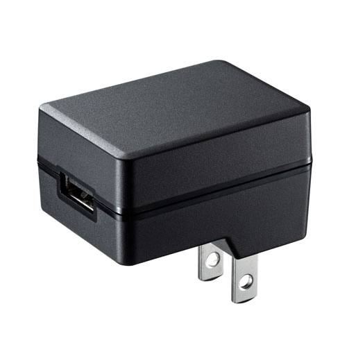 USB充電器(2A・1ポート・L型・高耐久)