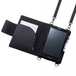 【アウトレット】ショルダーベルト付き10.1型タブレットPCケース　(背面カメラ対応)