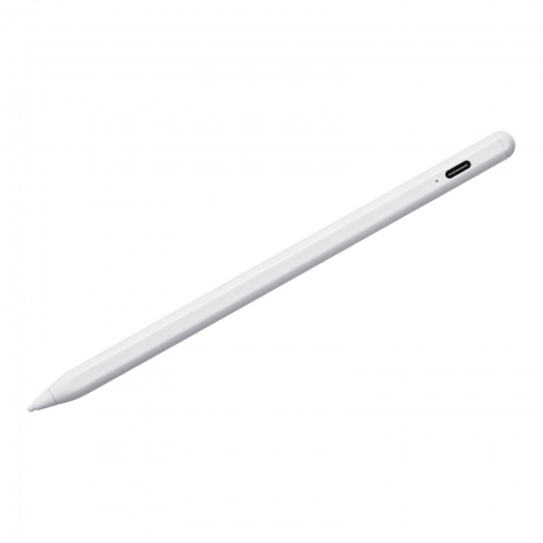 極細タッチペン 充電式  iPadモード 汎用モード 切り替え式 ホワイト