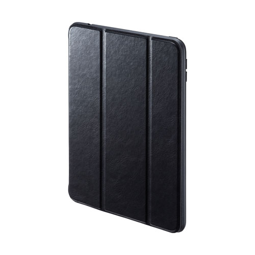 iPad mini 2019 ケース(ソフトケース・高級PUレザー・Apple Pencil収納ポケット付き・ブラック)