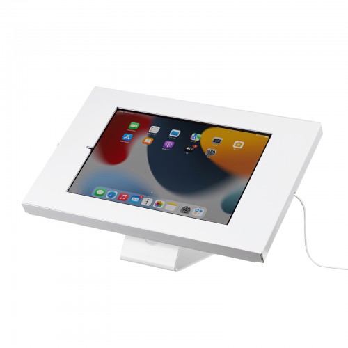 iPad用スチール製スタンド付きケース(ホワイト)