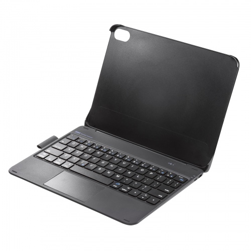 10.9インチiPad専用ケース付き Bluetoothキーボード タッチパッド付き 充電式 英語配列 ブラック