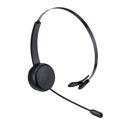 Bluetooth ヘッドセット 片耳 マイク ミュート機能 充電台付