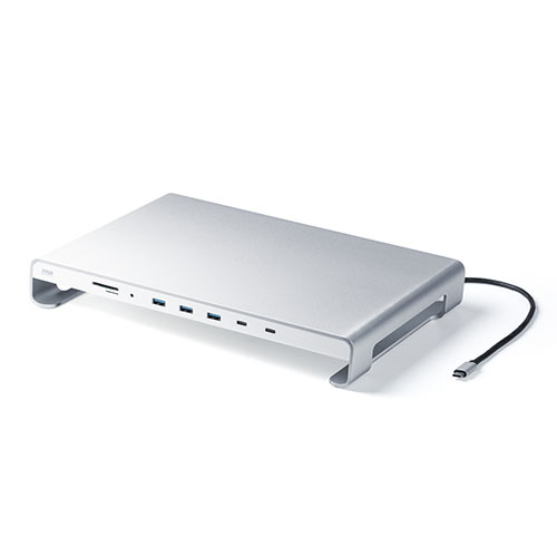 PC/タブレット PC周辺機器 USB Type-Cドッキングステーション(11in1・アルミニウムスタンド・4K対応・HDMI/VGA出力・SD/microSDカードリーダー・PD  100W)
