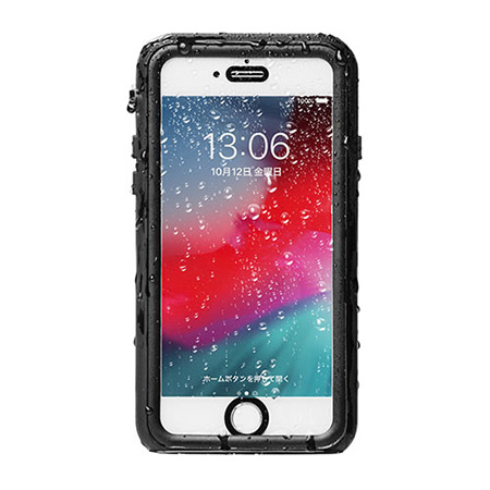 iPhone 8/iPhone 7防水耐衝撃ハードケース (IP68・ストラップ付)/200-SPC028WP【Mac Supply Store】