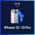 iPhone13/13Proガラスフィルム 保護フィルム ラウンド形状 硬度9H アタッチメント付き