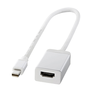 Mini DisplayPort-HDMI変換アダプタ(iMac/MacBook TV出力アダプタ)