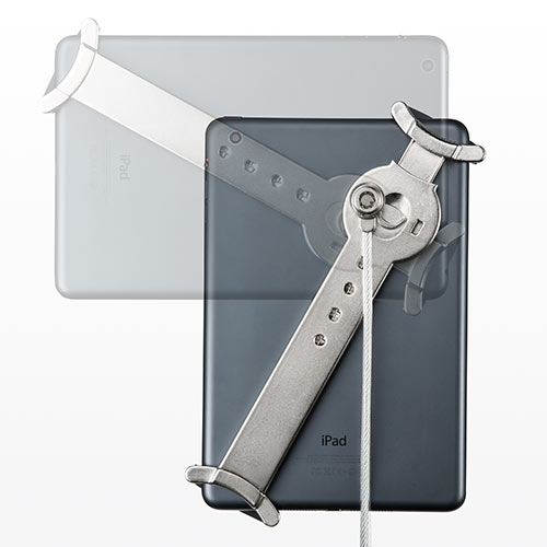 iPadセキュリティワイヤー(汎用タイプ・7インチ～10インチ iPad mini 