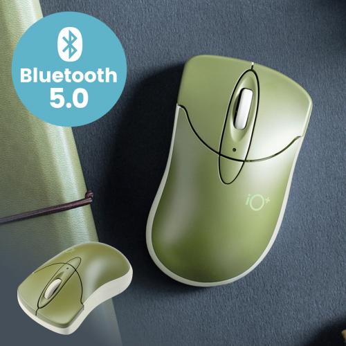 Bluetoothマウス 静音マウス ワイヤレスマウス マルチペアリング 小型サイズ 3ボタン カウント切り替え800/1200/1600 カーキ 400-MABTIP3KH