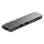 MacBook Pro 専用USB Type-Cハブ(MacBook Air 2018・USB PD・USB Aコネクタ・HDMI・SDカード・microSD)
